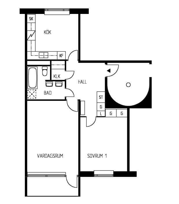 Byälvsvägen, Bagarmossen — photo 2