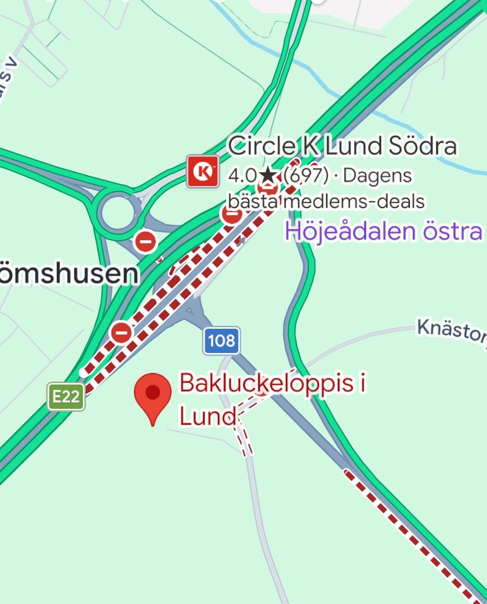 Knästorps kvarnväg, Staffanstorp — Staffanstorp